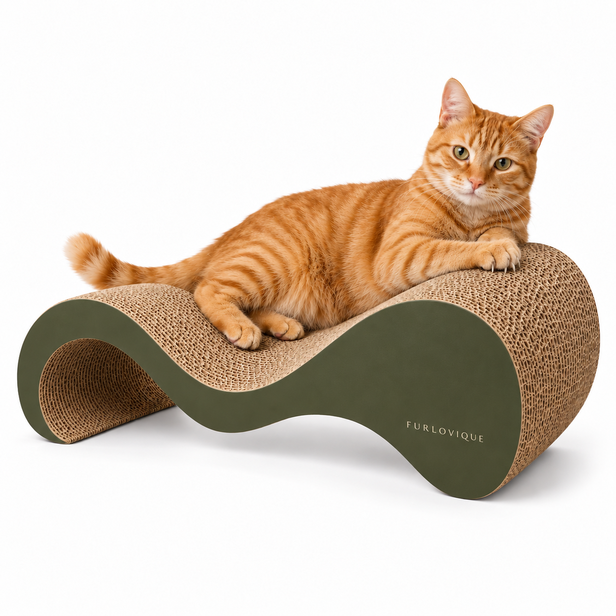 Furlovique WaveLounge Reversible Cat Scratcher