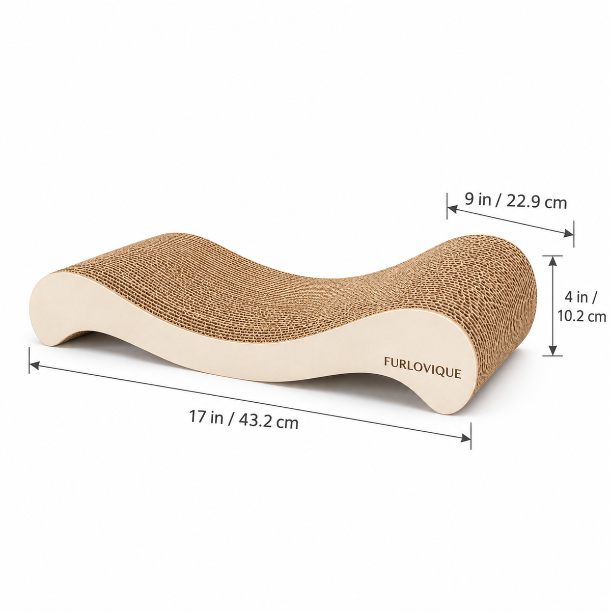 Furlovique CurveNest Cat Scratcher